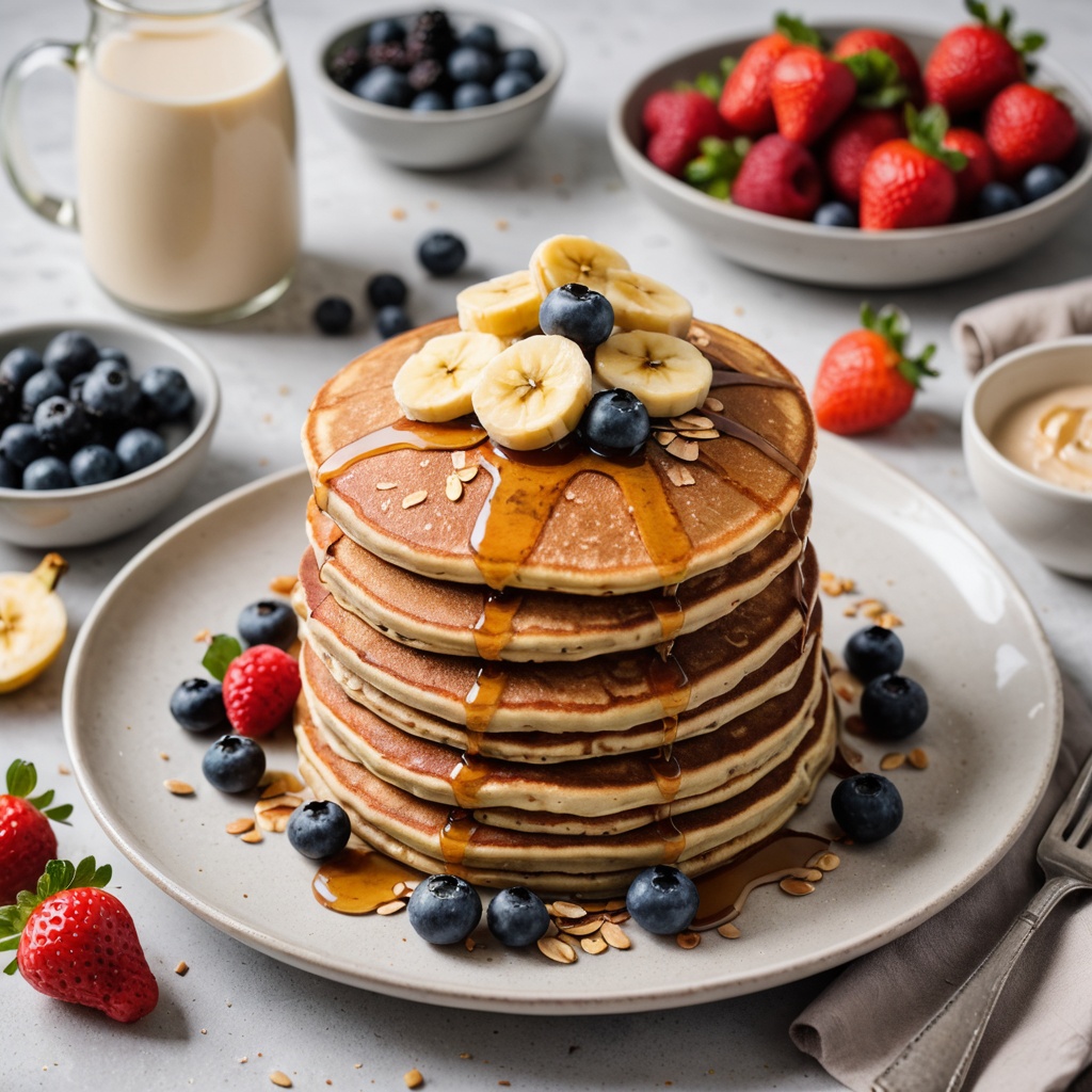 Healthy Indulgence: Vegan Protein Pancakes for Busy Health Enthusiasts