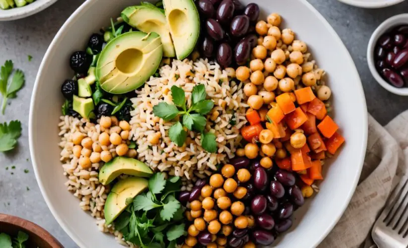 Vibrant Mediterranean Rice Bowl