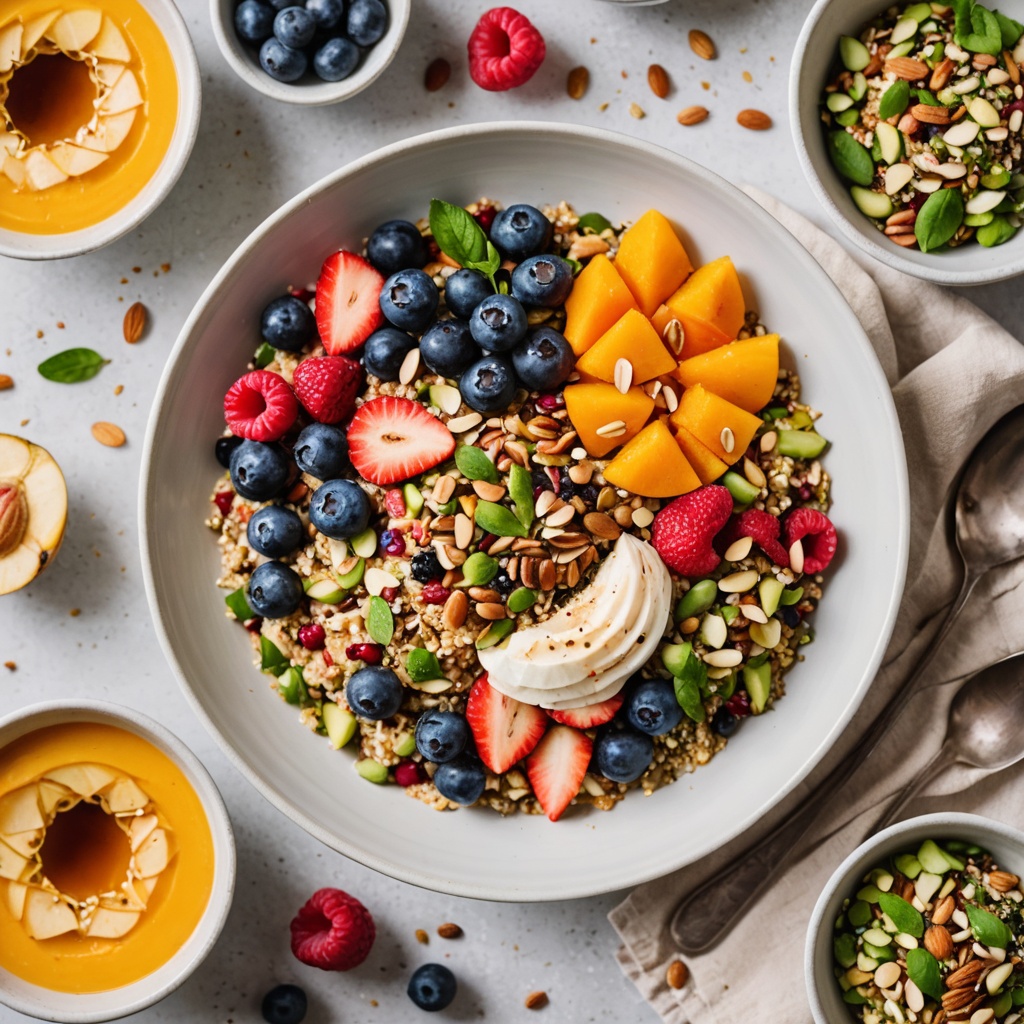 Energizing Vegan Gluten-Free Vollkorn Breakfast Bowl