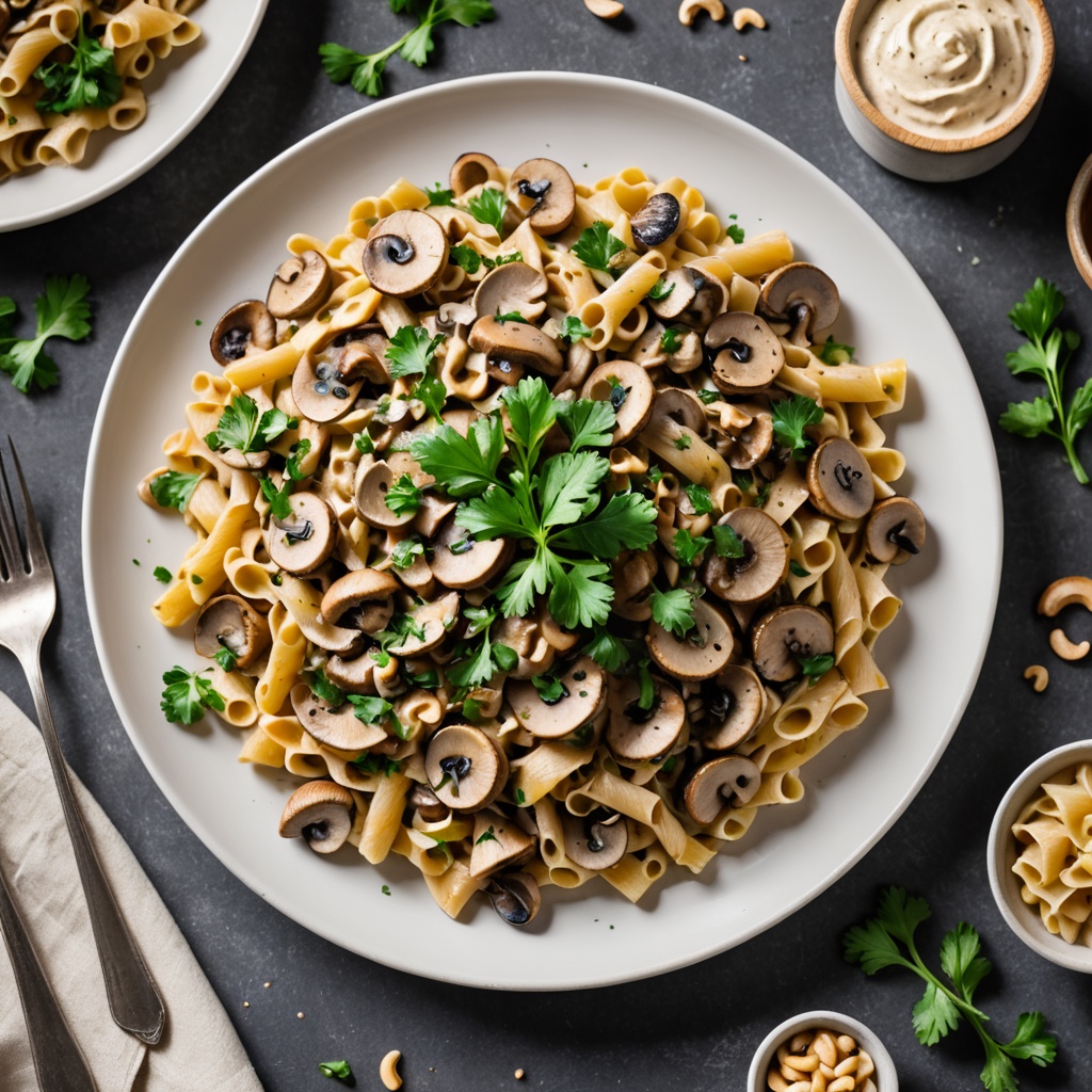 Creamy Lactose-Free Mushroom Stroganoff – A Skin, Hair, and Lifestyle Boost!