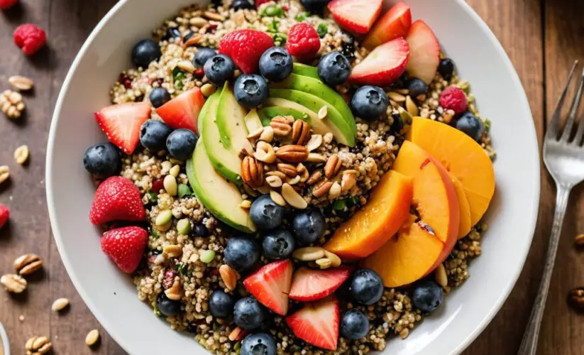 Energizing Quinoa and Chia Breakfast Bowl