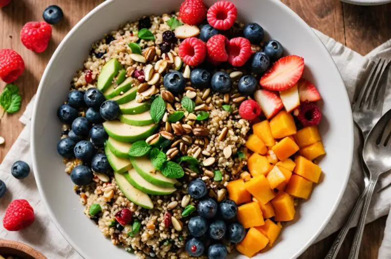 Energizing Quinoa and Chia Breakfast Bowl