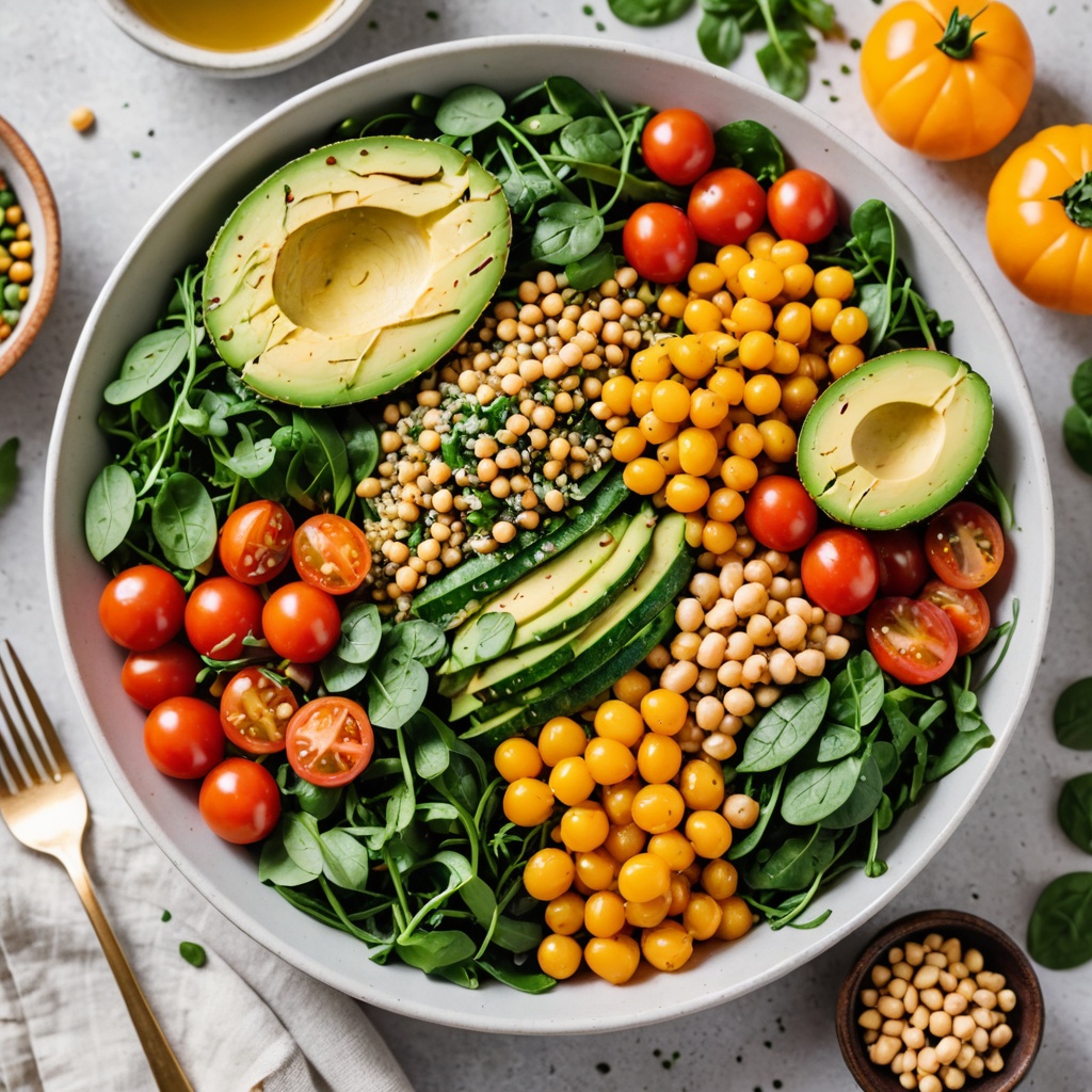 Vibrant Veggie Power Bowl: A Skin-Boosting Express Lunch