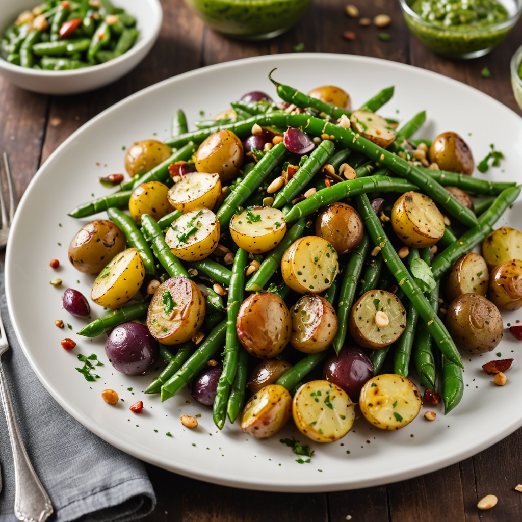 Fresh Green Beans & Baby Potatoes with Pesto: A Vibrant Dish for Radiant Health