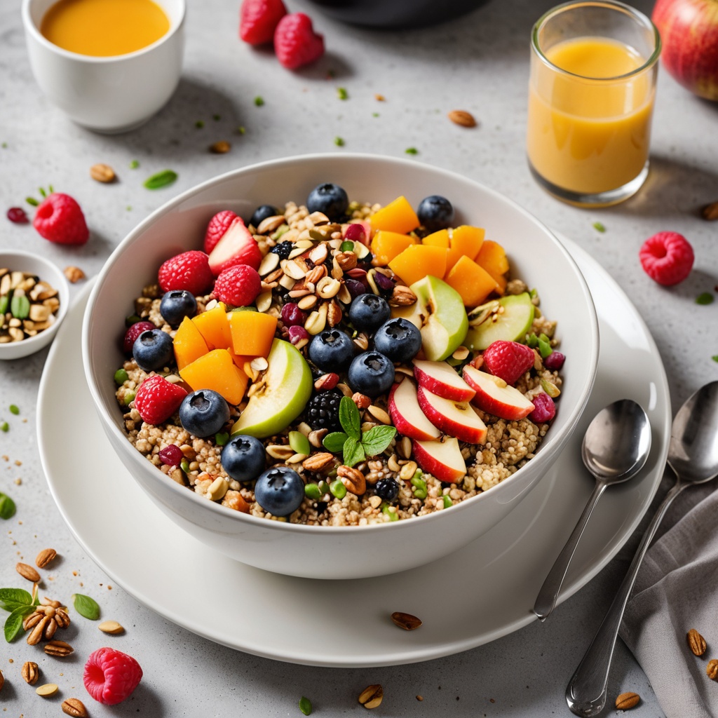 Power-Packed Mornings: The Ultimate Vegan Gluten-Free Vollkorn Breakfast Bowl