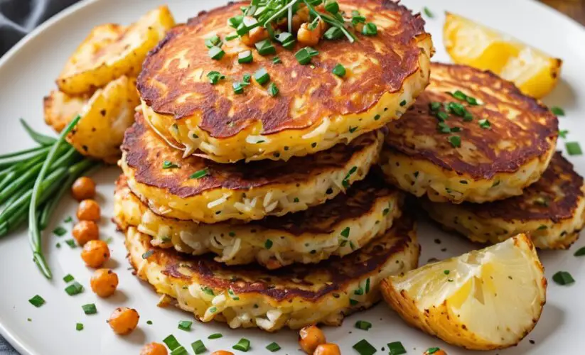 Crispy Vegan Gluten-Free Hash Browns (Kartoffelpuffer)