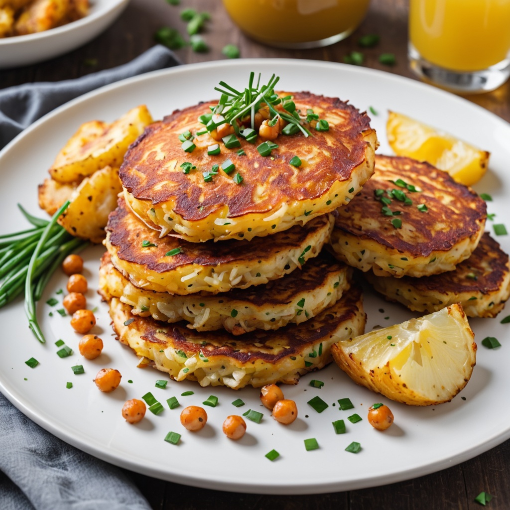 Crispy Vegan Gluten-Free Hash Browns (Kartoffelpuffer)