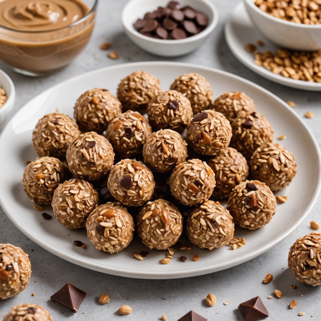 Easy Vegan No-Bake Peanut Butter Energy Balls: Healthy Protein-Packed Snack