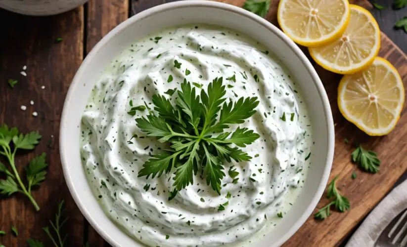 Easy Vegan Tzatziki Sauce Recipe | Dairy-Free Greek Yogurt Dip