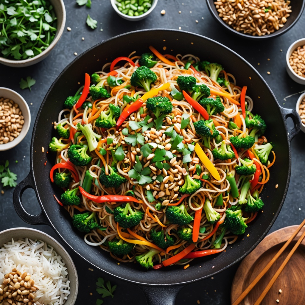 Quick & Healthy Asian Vermicelli Stir-Fry: 30-Minute Meal