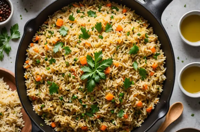 One-Pan Rice Pilaf