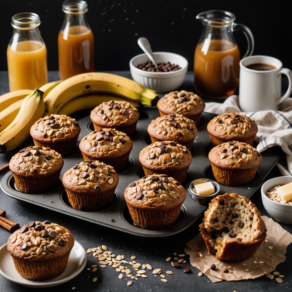 Vegan Banana Oat Muffins: Boost Your Skin, Hair, and Immune Health