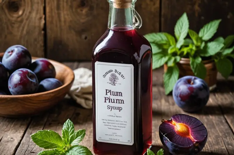 How to Make Homemade Plum Syrup