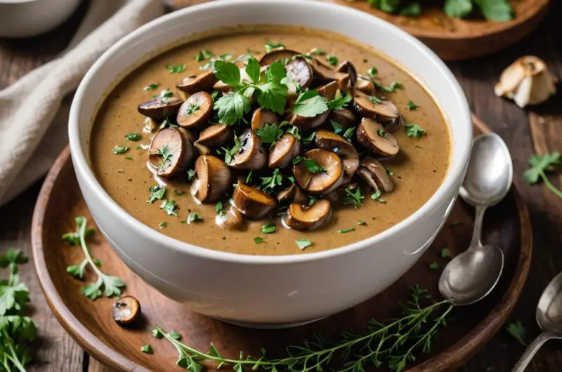 Easy Vegan Mushroom Gravy