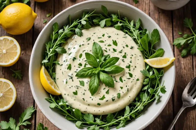 Vegan Lemon-Herb Sauce